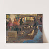 Study from a Marketplace by Jozef Teodor Mousson