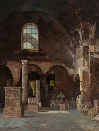 Study from Nature, Stonemason’s Studio, Paris