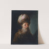 Study Head (Oriental Man); Half Profile Turned to the Right by Johann Georg Trautmann
