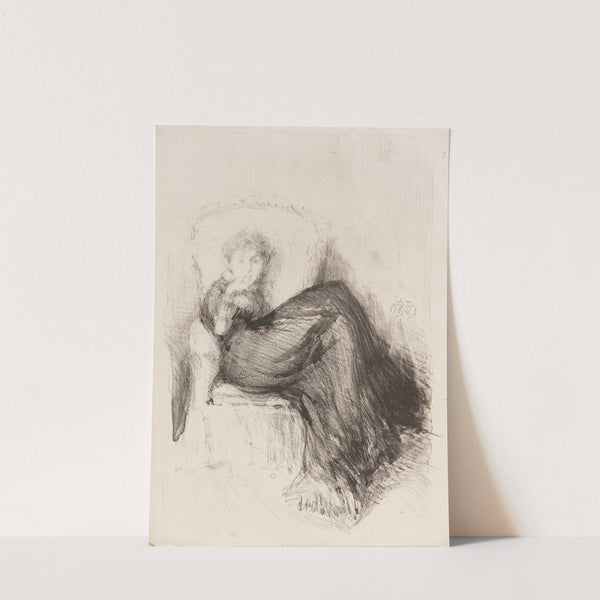 Study—Maude Seated (1878) by James Abbott McNeill Whistler