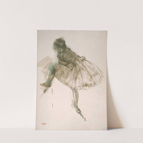 Study of a Ballet Dancer (ca. 1873) by Edgar Degas