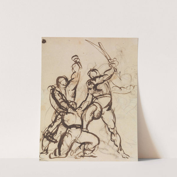 Study of a Battle by Benjamin Robert Haydon