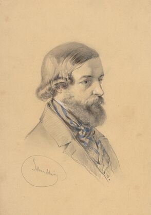 Study of a Bearded Man