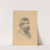 Study of a Bearded Man by Friedrich Carl von Scheidlin