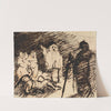 Study of a Biblical Scene by Benjamin Robert Haydon