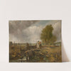 Study of A boat passing a lock by John Constable