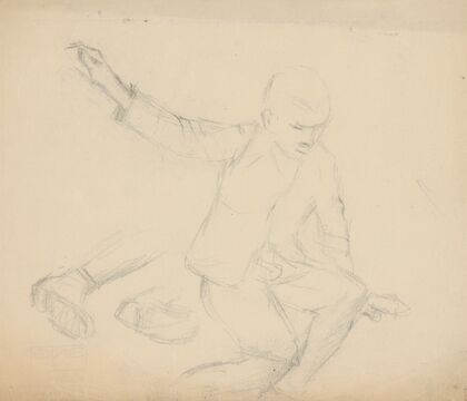 Study of a Boy in Movement