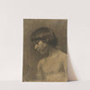 Study of a boy&#039;s head by Jozef Hanula