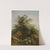Study of a bush, plants and rocks next to the lake Nemi by Pierre-Henri de Valenciennes