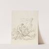 Study of a Centaur and a Satanic Figure by Henry Tresham