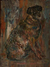 Study of a dog (Malina)