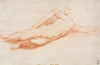 Study of a Fallen Soldier (possibly the Conversion of Saul) (recto)
