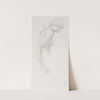 Study of a Female Figure by Sir Edward Coley Burne-Jones