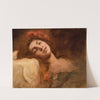 Study of a Female Head by Franciszek Żmurko