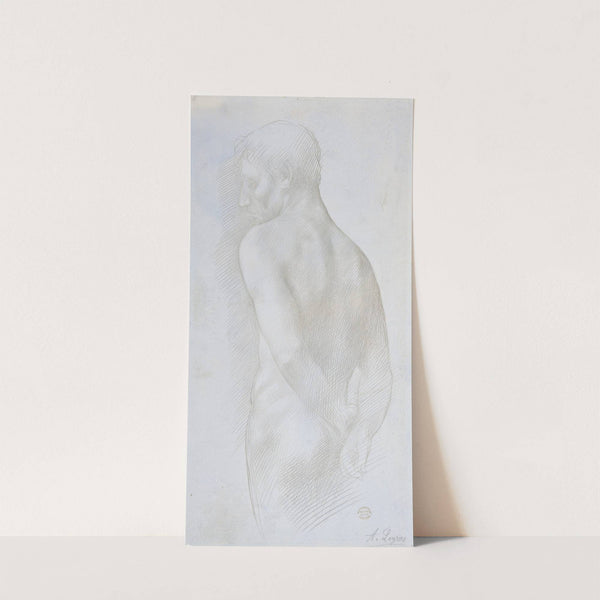 Study of a Figure (1837–1911) by Alphonse Legros