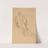 Study of a Figure from Behind (1890-1897) by Charles Sprague Pearce