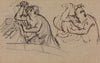 Study of a Figure, Holding a Dagger