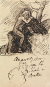 Study of a figure Sitting