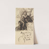 Study of a figure Sitting by Benjamin Robert Haydon