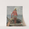 Study of a fisherman by Vincenzo Caprile