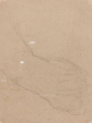 Study of a Foot (verso)