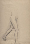 Study of a Girl’s Legs for the painting ‘Young Spartans’