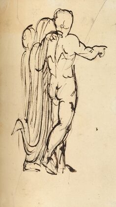 Study of a Group of Standing Figures