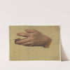 Study of a hand by Jakob Becker