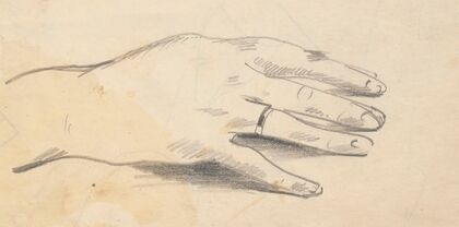 Study of a hand (1914)