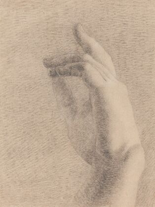 Study of a Hand (recto)