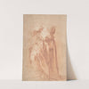 Study of a Headless Draped Figure with Arms Crossed by Abraham Bloemaert