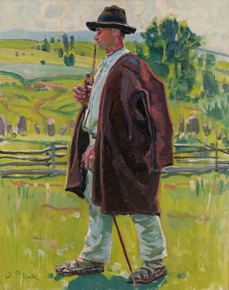Study of a Highlander