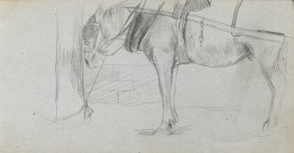 Study of a Horse 2 (1860s)