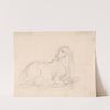 Study of a horse lying down by Sawrey Gilpin