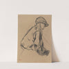 Study of a Jockey (c. 1884) by Edgar Degas