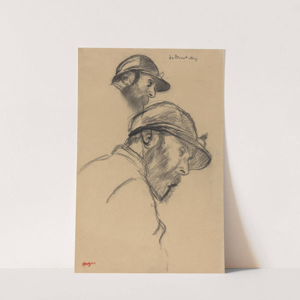 Study of a Jockey (M. de Broutelles) (c. 1884) by Edgar Degas