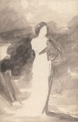 Study of a Lady Standing