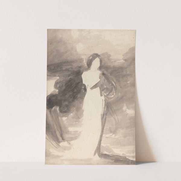 Study of a Lady Standing by George Romney
