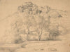Study of a landscape, Hyères (1862)