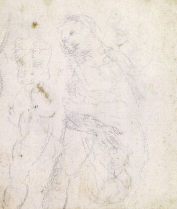 Study of a Madonna (verso)