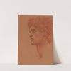Study of a male head in profile, for Perseus in The Call of Perseus by Sir Edward Coley Burne-Jones