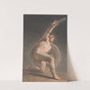 Study of a Male Nude by Edward Francis Burney
