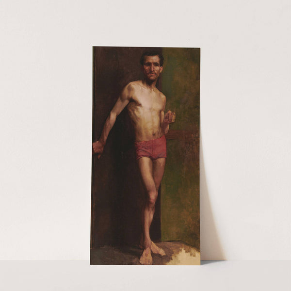 Study of a Male Nude (1885) by Anna Bilińska-Bohdanowicz