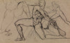 Study of a Male Nude..