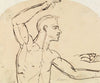Study of a Male Nude.