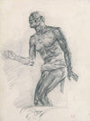 Study of a Male Nude Study for ‘The Death of Seneca’ (1838–40)