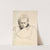 Study of a Man Gazing Down by George Richmond