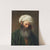 Study of a Man in Turkish Dress by Amalia Lindegren