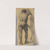 Study of a Man Leaning on a Wall by Emil Alexay-Olexák