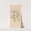 Study of a Man&#039;s Expressive Face by Benjamin Robert Haydon